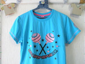 ♪服3185♪ レディース・ジュニア　半袖　Ｔシャツ Chupa Chups チュッパチャップス 【160】 Used ～iiitomo～