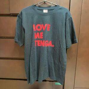LOVE ME TENGA Tシャツ ブラック M 中国製