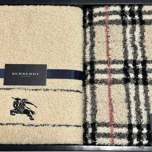 《30日迄の限定SALE》No.1【新品未使用】Burberry(バーバリー)フェイスタオル2枚 No.1
