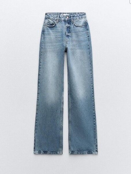 ZARA Z1975 STRAIGHT-FIT ハイライズ デニム