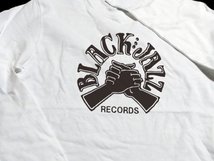 送込　BLACK JAZZ RECORDS ブラックジャズ　ロンT　長袖Tシャツ　白 Mサイズ_画像1