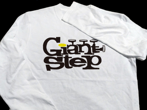 送込　Giant Step ジャイアントステップス JAZZ TIME　ロンT 長袖Tシャツ 白 XLサイズ