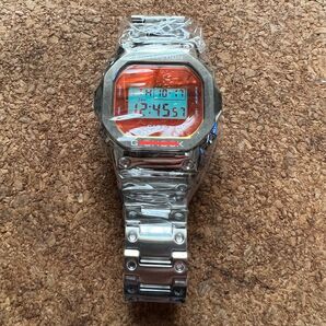 G-SHOCK カシオ DW-5600TLS-8JF フルメタルカスタム バンパーガード付き 新品未使用品 ガラスフィルム装着済