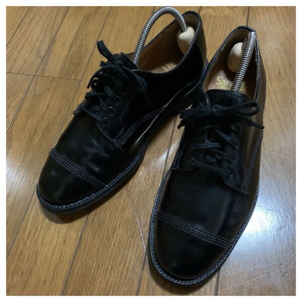 美品!サンダース・ダービーシューズ・5