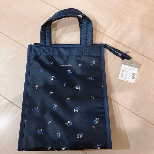 アフタヌーンティー 保冷バッグ ランチトート ランチバッグ お弁当入れ スタンドクーラーバッグ S afternoon tea 花
