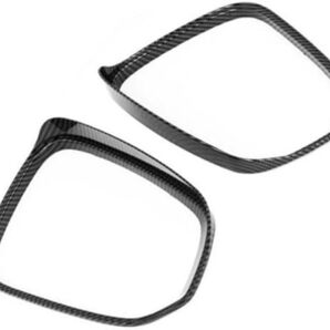 ★新品★ アルファード 40系 ドアミラー サイドミラー バイザー ブラックカーボン調