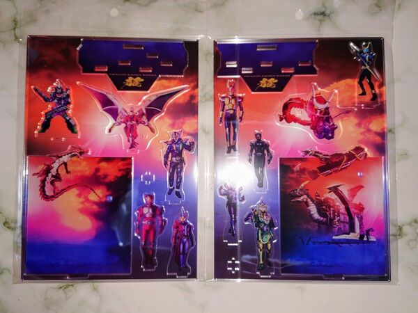 【仮面ライダー】ジオラマアクリルスタンド「ドラゴンフェスタ」【A】【B】セット