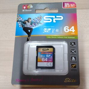 SDカード SDXCメモリカード シリコンパワー 64GB 新品