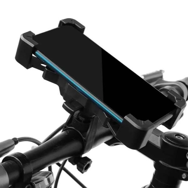 新品 自転車 バイク スマホホルダー 振れ止め 強力固定 スマホスタンド バイク iPhone 携帯電話ホルダー ロック機能付き ワンタッチボタン