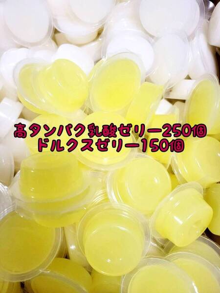 高タンパク乳酸ゼリー250個 ドルクスゼリー150個 ワイドS16g フジコン 昆虫ゼリー オオクワ カブトムシ ハリネズミ ハムスター 小動物