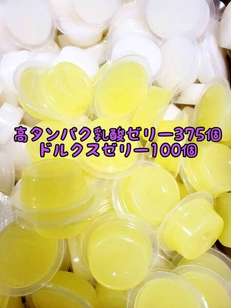 高タンパク乳酸ゼリー375個 ドルクスゼリー100個 ワイドS16g フジコン 昆虫ゼリー オオクワ カブトムシ ハリネズミ ハムスター 小動物
