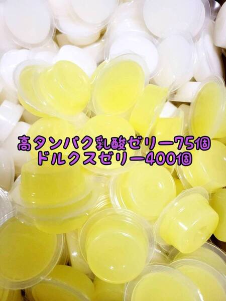 高タンパク乳酸ゼリー75個 ドルクスゼリー400個 ワイドS16g フジコン 昆虫ゼリー オオクワ カブトムシ ハリネズミ ハムスター 小動物