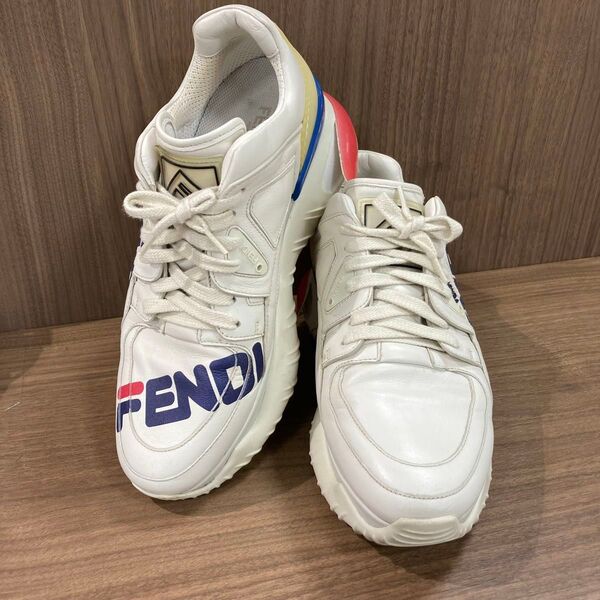 激レア FENDI × FILA フェンディ フェンディマニア ダッド スニーカー 靴 ブランド メンズ ファッション コラボ