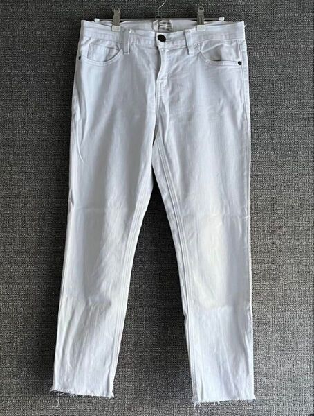 CURRENT/ELLIOTT カレントエリオット ホワイトデニム パンツ