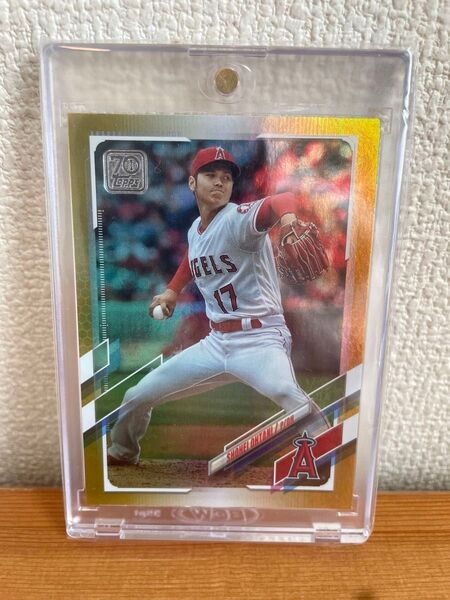 2021 Topps Gold Foil 150 Shohei Ohtani パラレル カード 大谷翔平