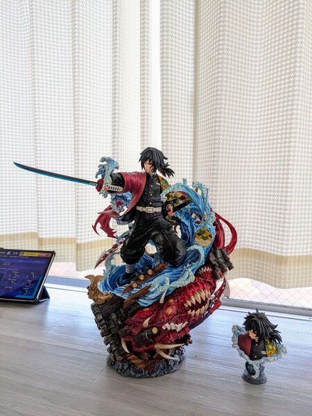 鬼滅の刃 水柱・冨岡義勇 フィギュア ガレージキット LX H42 cm Limited 174/222