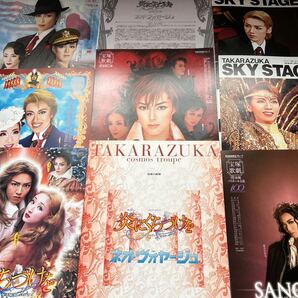 宝塚パンフ&チラシ 「炎にくちづけを」★和央ようか・花總まり・早霧せいな ★チラシ ★sky stage番組表