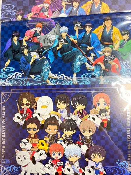 銀魂 スペシャルチケット&スタンプラリー特典セット 花やしき 銀魂祭りたぁんず!