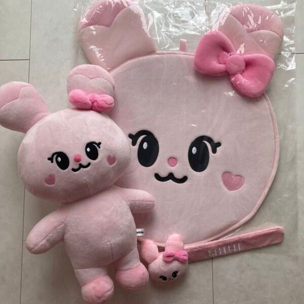 NiziU ピョンピョン セット ぬいぐるみ うちわケース パッチンバンド