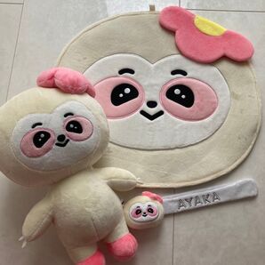 NiziU あやか アノちゃん まとめ売り ぬいぐるみ パッチンバンド うちわケース