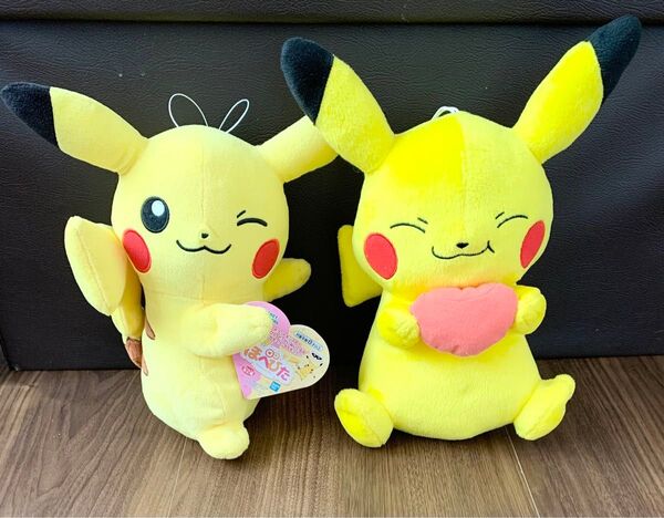 ポケットモンスター ピカチュウ ぬいぐるみ2種セット