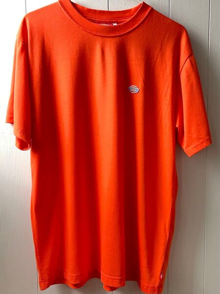 DIckies メンズ 半袖Tシャツ オレンジ M