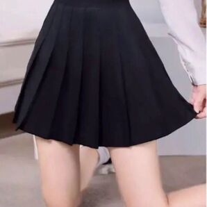 ミニスカート Lプリーツ かわいい スカート 着痩せ 新品 多種サイズ 黒スカート プリーツスカート 可愛い服装 新品
