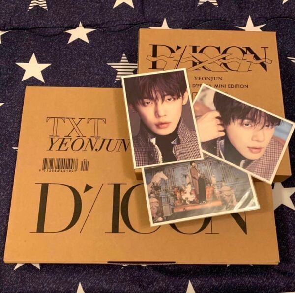 txt dicon ヨンジュン 2セット トレカ ポストカード yeonjun フォトブック トゥバ