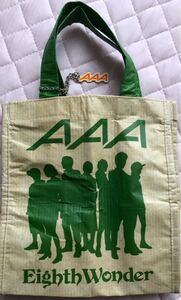 AAA＊Eighth Wonder 初回生産限定特典＊オリジナルランチバッグ