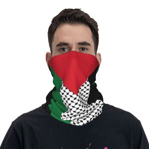パレスチナ 国旗 ガザ マスク スカーフ Palestinen Gaza スポーツマスク