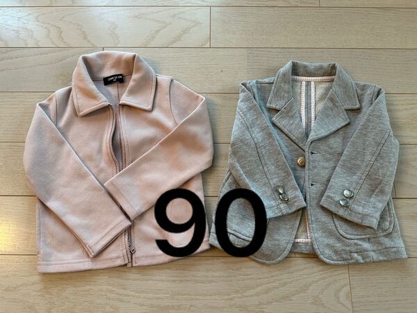 女の子 まとめ売り 90 ジャケット ブレザー アウター comme ca ism
