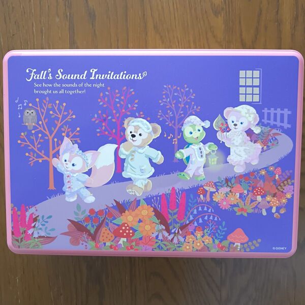 ディズニーシー ダッフィー&フレンズお菓子の空き缶