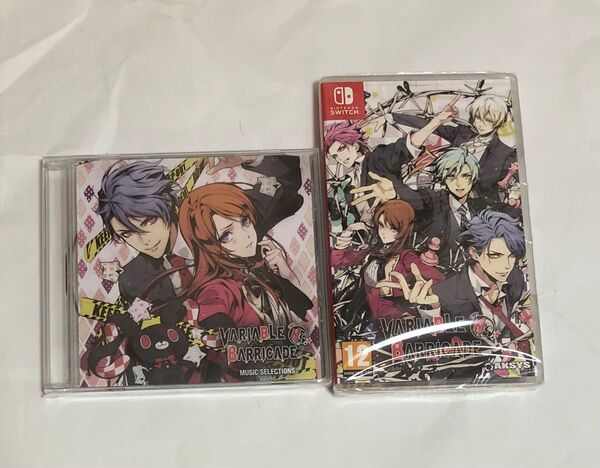 VARIABLE BARRICADE 英語版 欧米版 英語 欧米 NS Switch サントラCD付き サウンドトラック 通常版