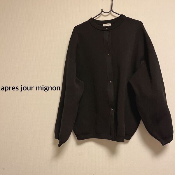 apres jour mignon アプレジュールミニョン★カーディガン