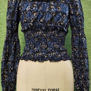 Belgium vintage古着 シャーリングコンパクトトップス