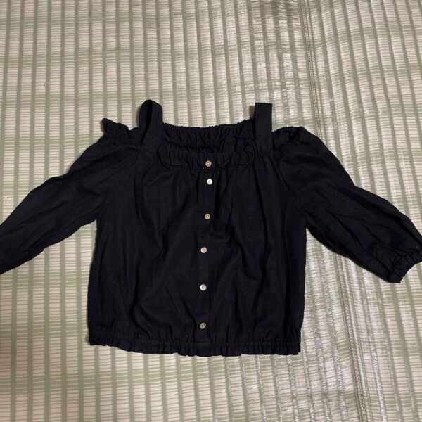 レディー ス M 半袖 黒 オフショルダー 肩出し MAJESTIC LEGON