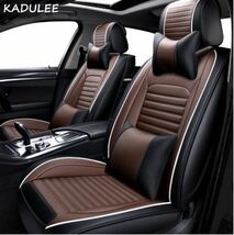 ◎送料無料！KADULEE pu レザーカーシートカバーのためのミニクーパー 車アクセサリースタイリング【a2542】_画像6