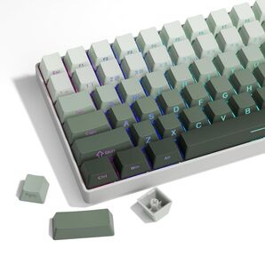 136キー XVX キーキャップ OEMプロファイル キーキャップ グリーン