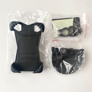 原付 自転車 スマホホルダー サンシェード付き スクーター 雨除け 日除け バイク