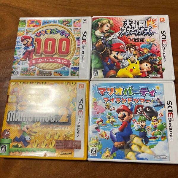3DSマリオパーティ100アイランドスマブラマリオブラザーズ2