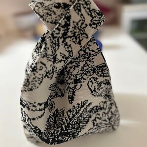 ニット ミニトートバック エコバック