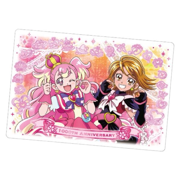 プリキュアウエハース10 1000回記念エンドカード