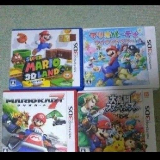 【注意ソフトのみ】マリオカート7 3Dランド マリオパーティアイランドツアー スマブラ 3ds