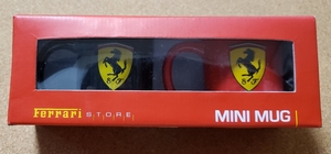 Ferrari STORE MINI MUG　フェラーリ　ストア　オリジナル　ミニ　マグカップ　未使用