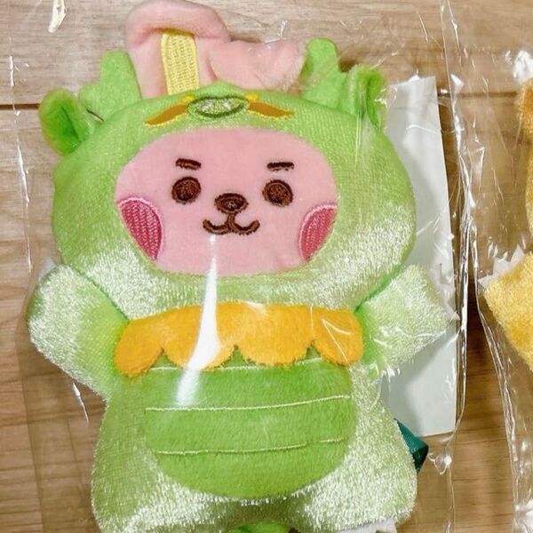 新品未開封!BT21*ベビードラゴンマスコット グリーン COOKY