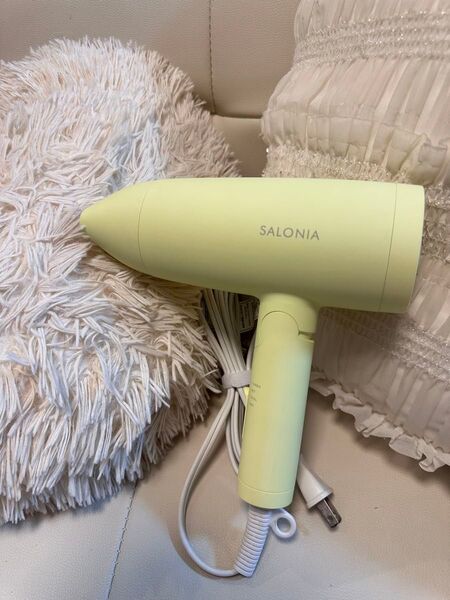 スピーディーイオン ドライヤー サロニア セレブレイトイエロー ヘアドライヤー SALONIA 季節限定 SL-013CY