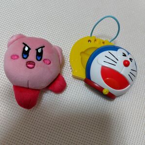マックハッピーセット カービィ ぬいぐるみ & ドラえもん カスタネット