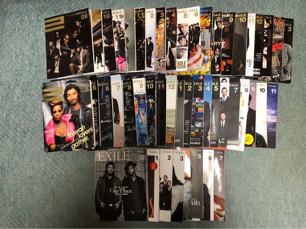【お値段ご相談ください】ほぼ新品!購入者限定特典つき!月刊EXILE 創刊号から49号