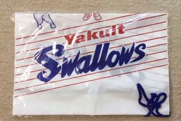 未使用品 スワローズ ビニール製ランドリー袋