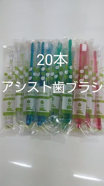 20本歯科医院専用ciアシスト歯ブラシ Mふつう